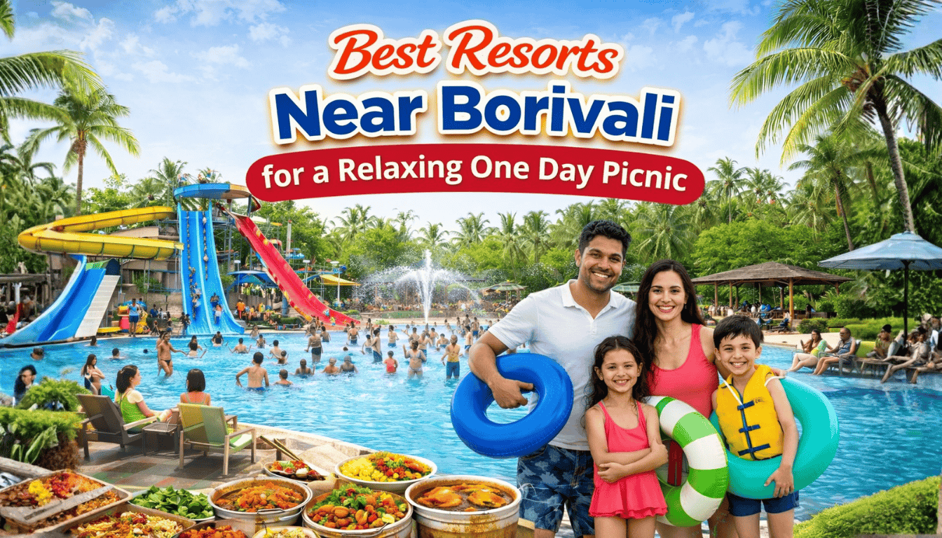 Best Resorts Near Borivali for a Relaxing One Day Picnic