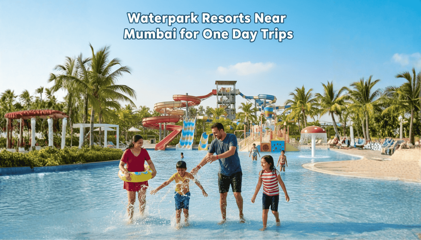 Waterpark Resorts Near Mumbai for One Day Trips