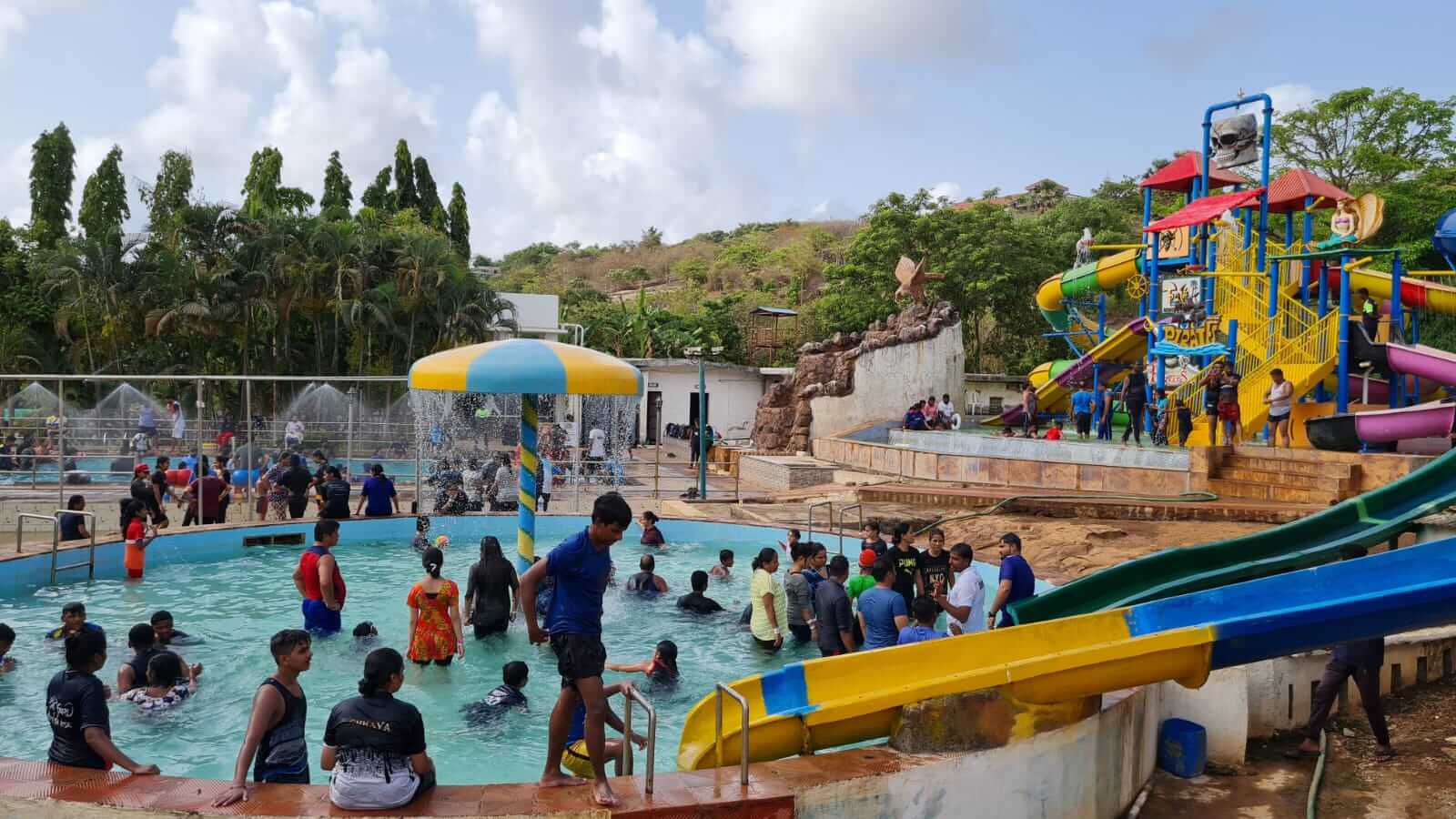 Beach resort with waterpark near Mumbai — Pali Beach Resort