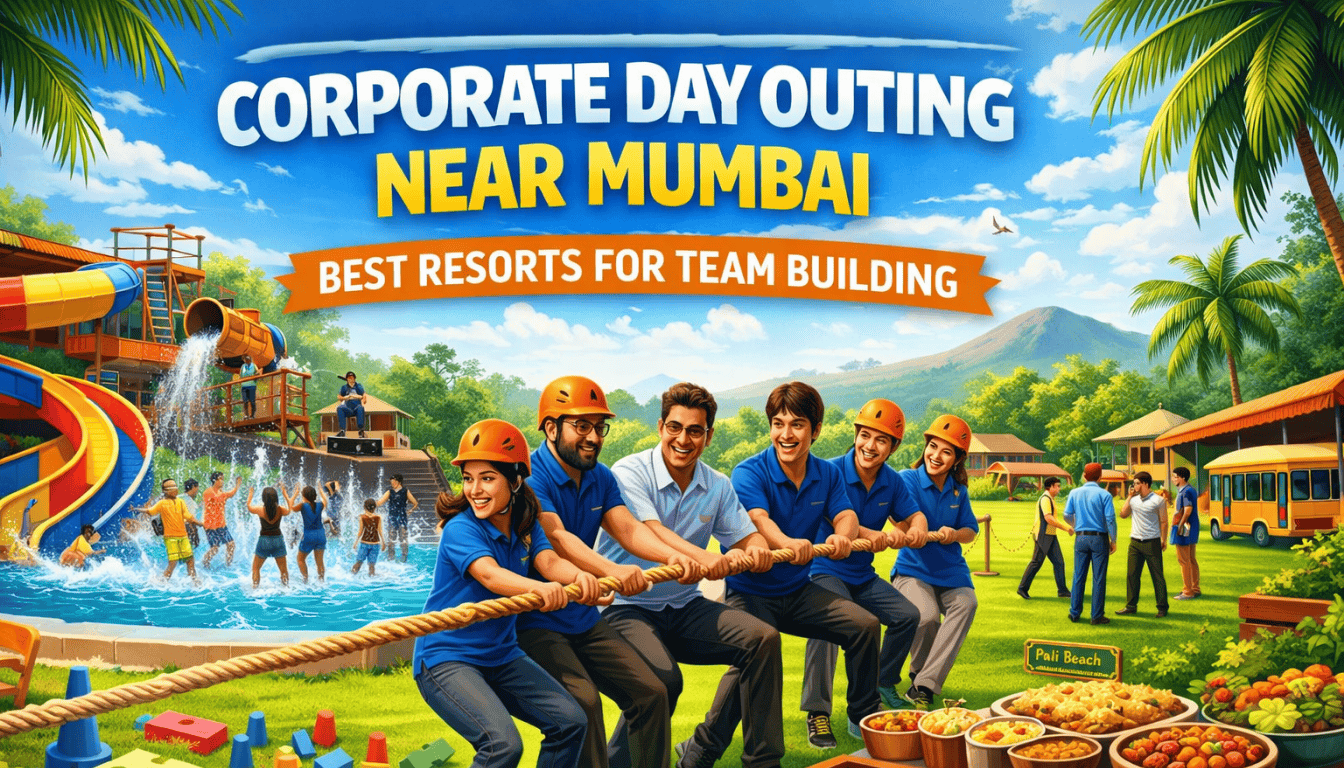 Corporate Day Outing Near Mumbai – Best Resorts for Team Building
