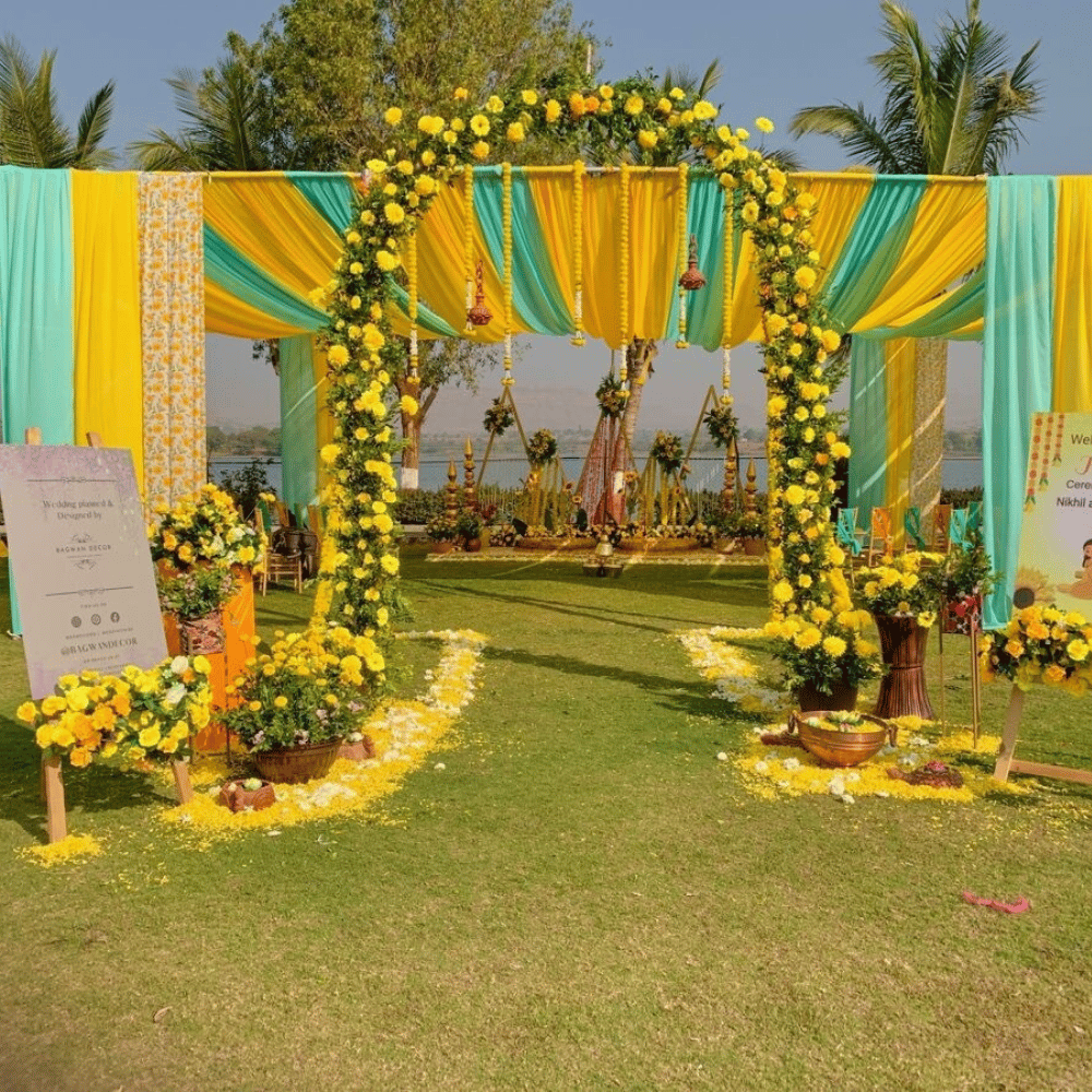 beachside wedding decoration Mumbai
