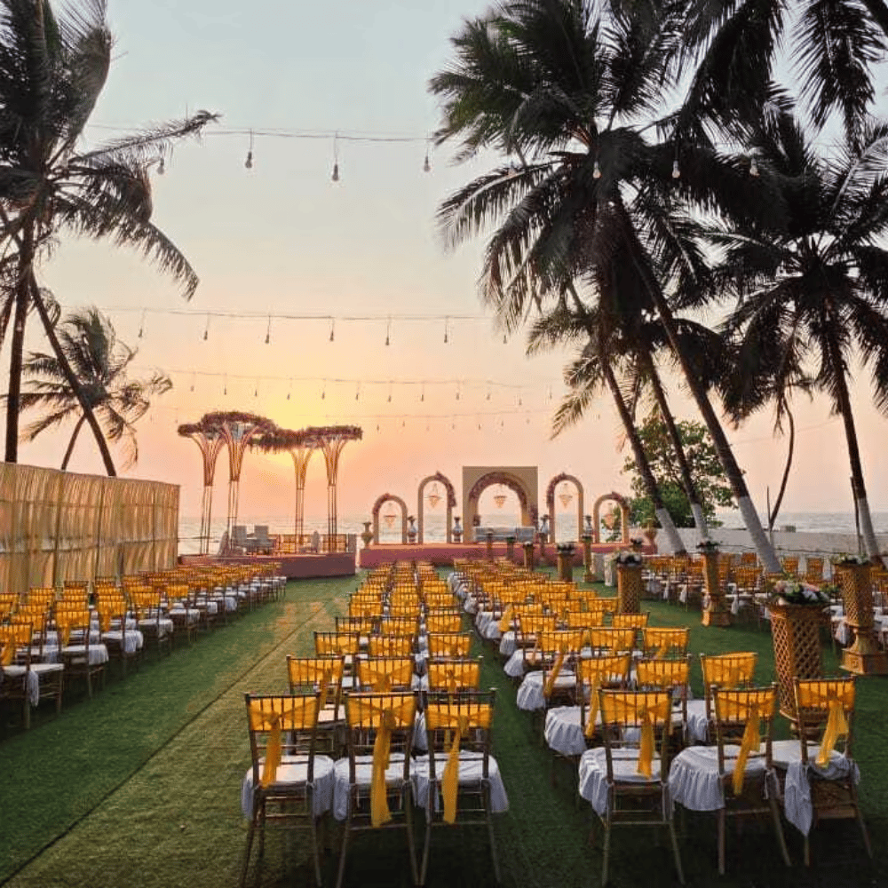 wedding reception venue in Uttan