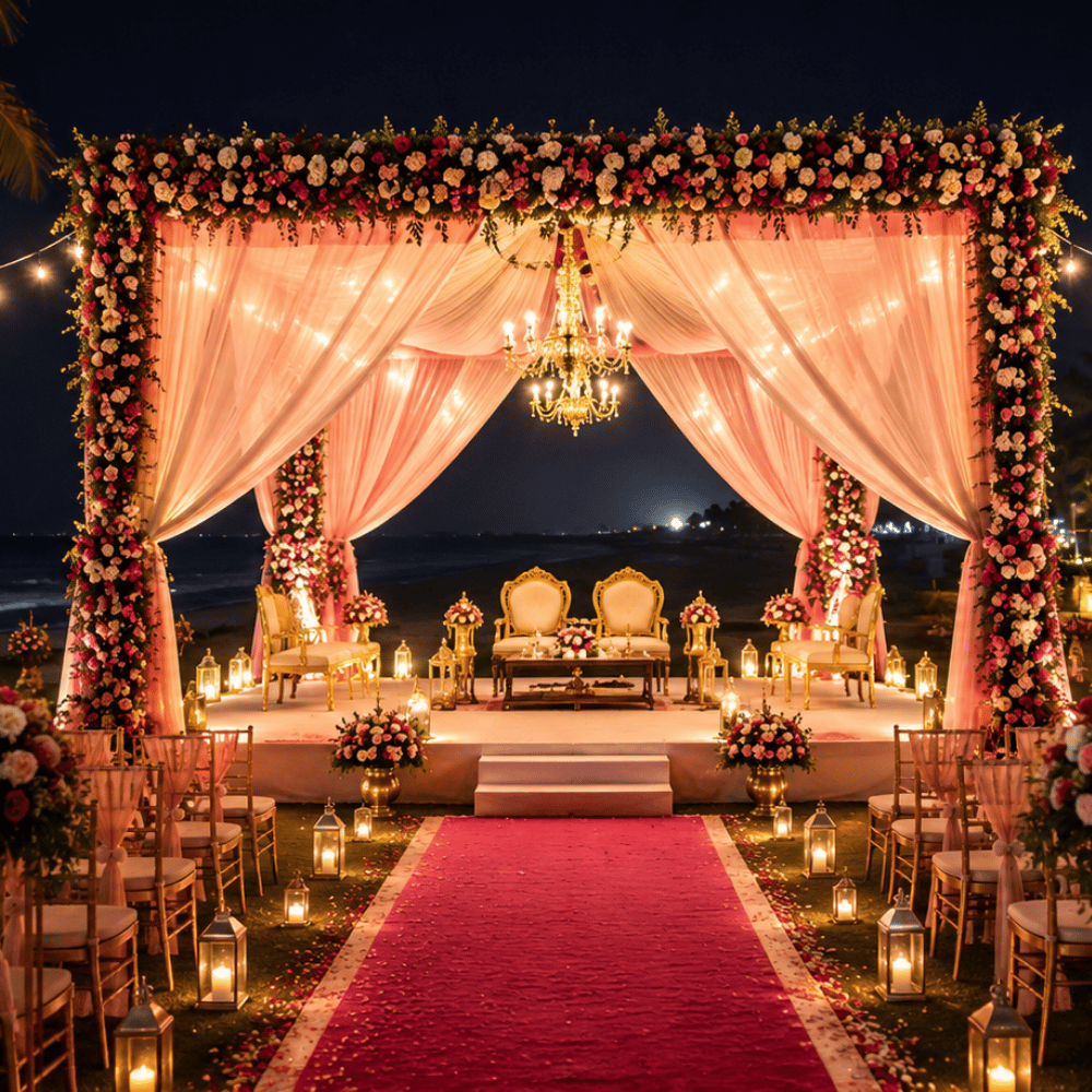 outdoor wedding venue near Mumbai