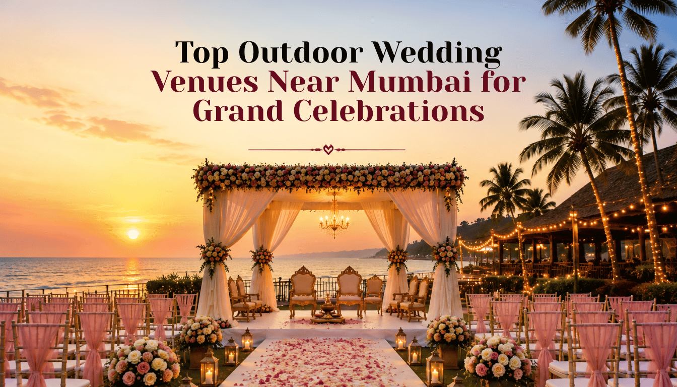 Top Outdoor Wedding Venues Near Mumbai for Grand Celebrations